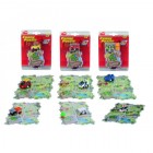 Заводная мини-машинка Dickie Toys с трассой-пазлом